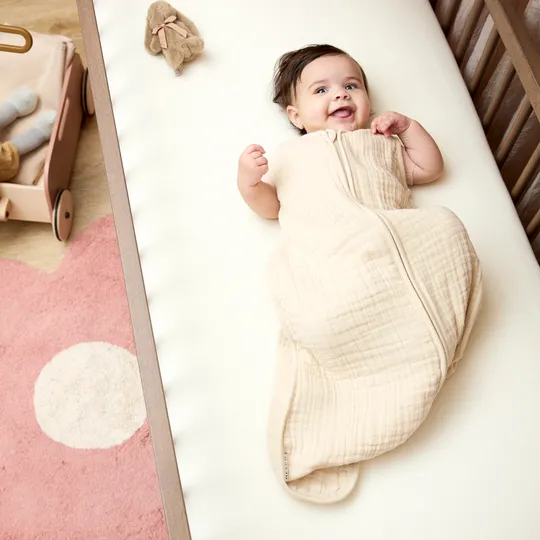 Meyco Baby Uni Zomerslaapzak - 90 cm - Pre-Washed Hydrofiel