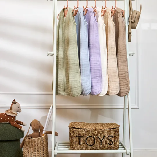 Meyco Baby Uni Zomerslaapzak - 70 cm - Pre-Washed Hydrofiel