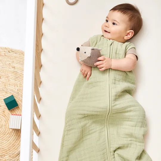 Meyco Baby Uni Zomerslaapzak - 110 cm - Pre-Washed Hydrofiel