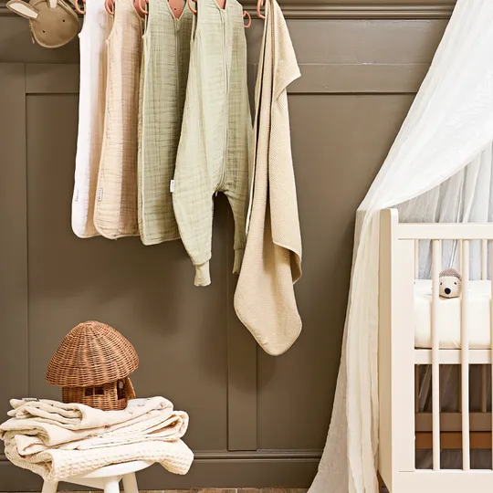 Meyco Baby Uni Zomerslaapzak - 110 cm - Pre-Washed Hydrofiel