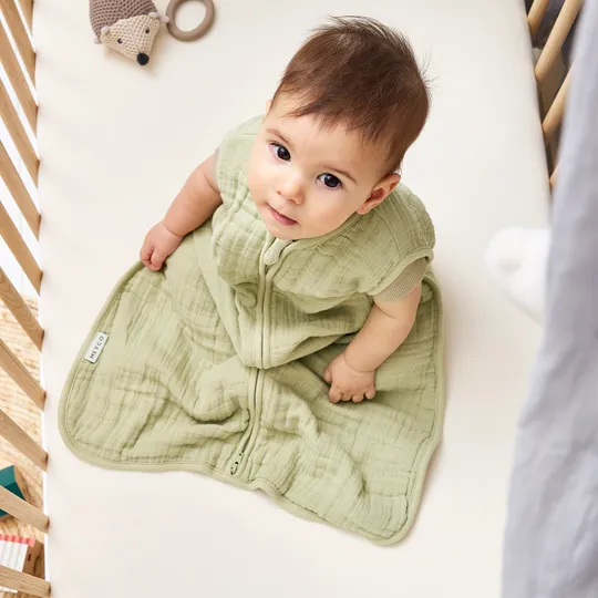 Meyco Baby Uni Zomerslaapzak - 110 cm - Pre-Washed Hydrofiel