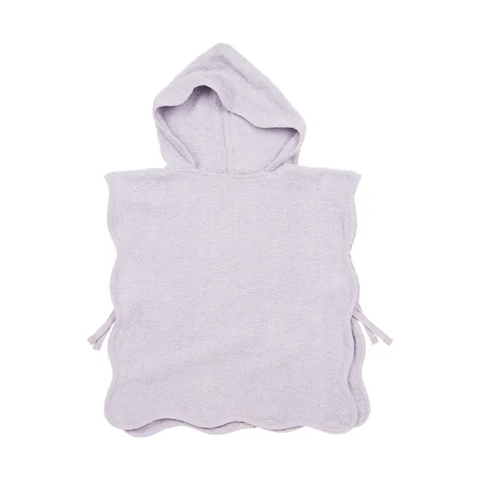 Meyco Baby Wavy Badponcho - 1-3 jaar - Badstof