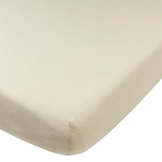 Meyco Baby Uni Hoeslaken Co-Sleeper - 50 x 90 cm - Jersey - Soft Sand 