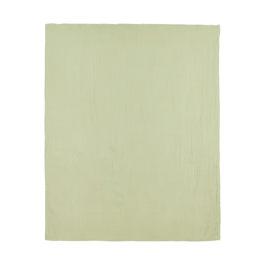Meyco Baby Hydrofiel Ledikantlaken - Uni - Soft Olive - 100x150 cm 