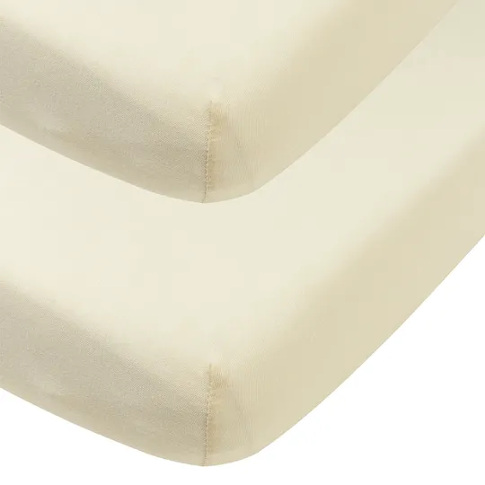 Meyco Baby Uni Hoeslaken Juniorbed- 2 Stuks - 70 x 140 cm - Jersey