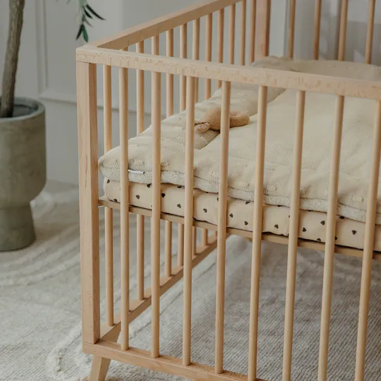 Meyco Hoeslaken Print - 75 x 95 cm - Jersey - Sweet Heart Soft Sand/Black