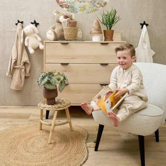 Meyco Baby Slaapzak Jumper Winter Winter Penguin Soft Sand 92 cm