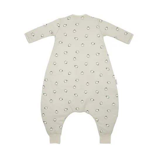 Meyco Baby Slaapzak Jumper Winter Penguin Soft Sand 104 cm