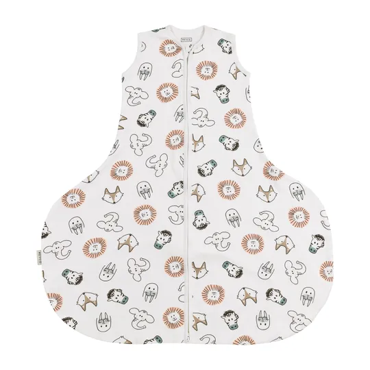 Meyco Baby Slaapzak Heupdysplasie Animal Multicolour 70 cm