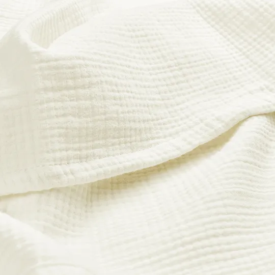 Meyco Baby Hydrofiel Ledikant Laken - Uni - Naturel - 100x150 cm 