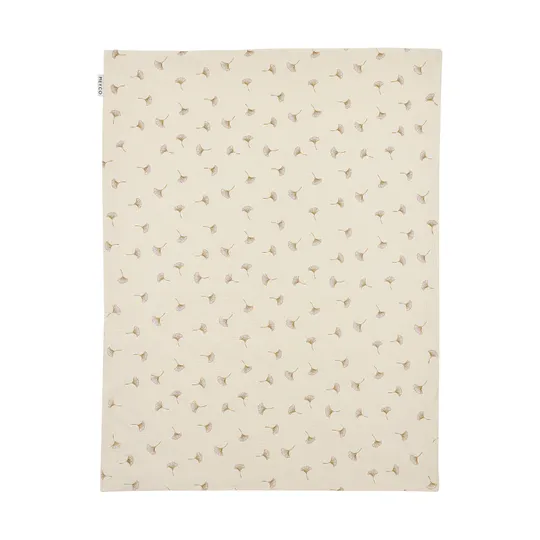 Meyco Baby Gingko Wiegdeken - 75 x 100 cm - Pre-Washed hydrofiel - Soft Sand