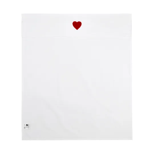 Meyco Baby Wieglaken Sweet Heart Red 75 x 100 cm