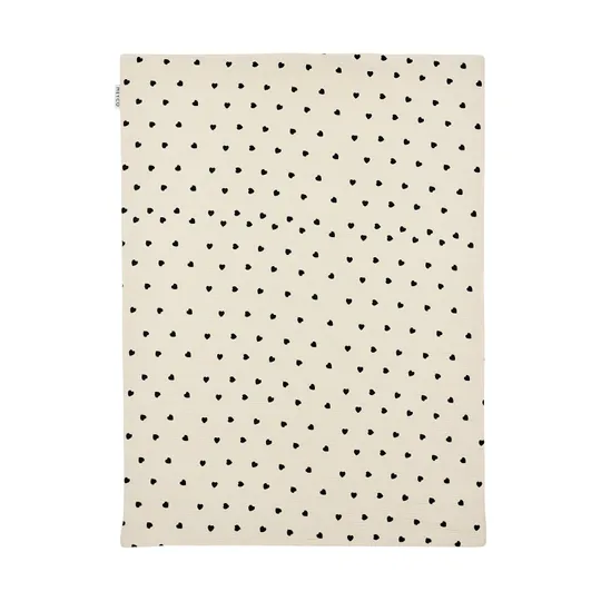 Meyco Baby Sweet Heart Wiegdeken - 75 x 100 cm - Pre-Washed Hydrofiel - Soft Sand