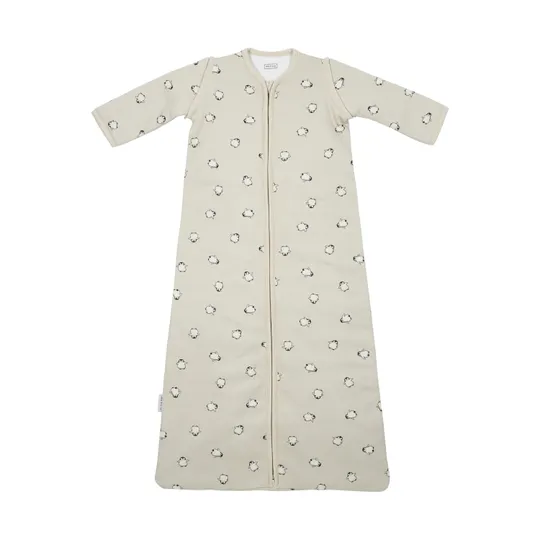 Meyco Baby Slaapzak Met Afritsbare Mouwen Penguin Soft Sand 