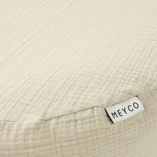 Meyco Baby Uni Relaxhoes Voedingskussen - Pre-Washed Hydrofiel 