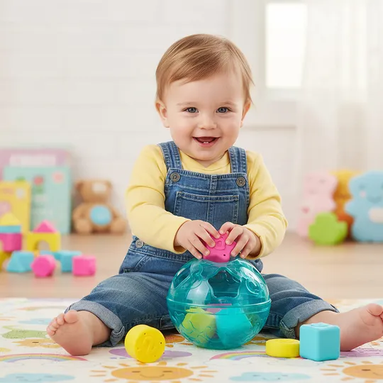 Playgro Speelbal - Roll and Sort Ball 