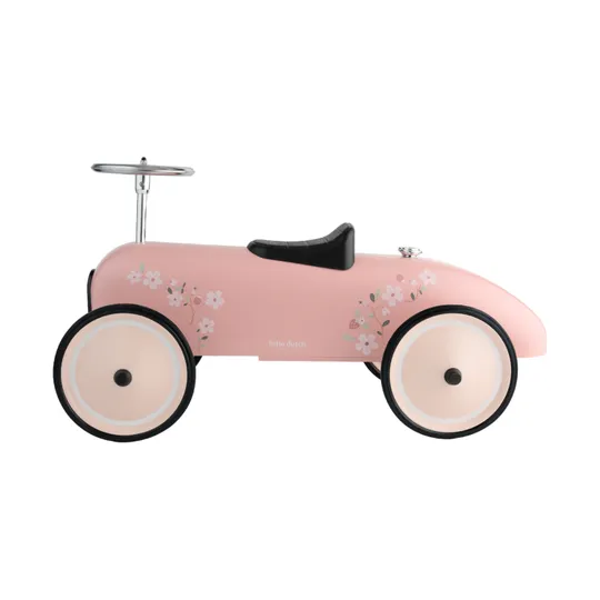 Little Dutch Retro Loopauto - Roze