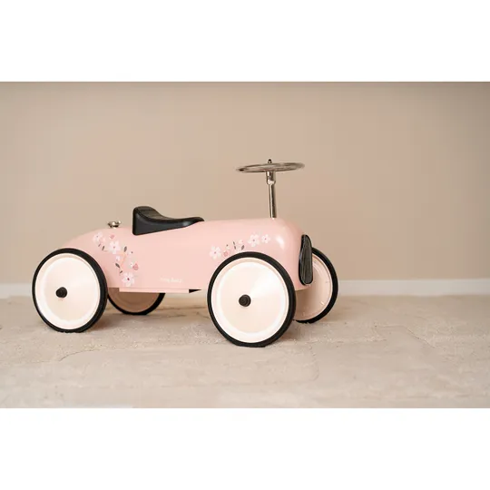 Little Dutch Retro Loopauto - Roze