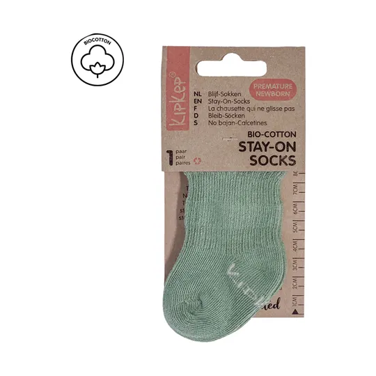 Kipkep Blijf Sokjes Pale Green