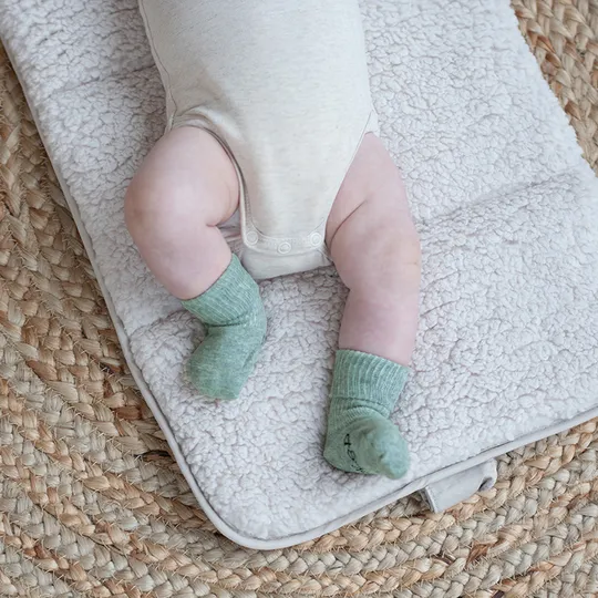 Kipkep Blijf Sokjes Pale Green