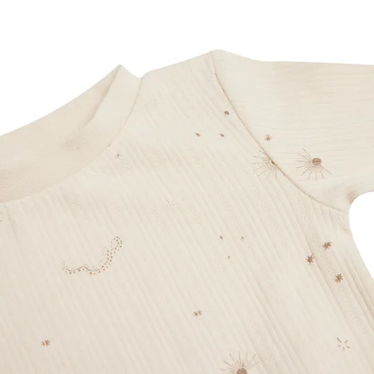 Witlof For Kids Pyjama - Maat 68 - Taupe 