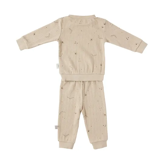 Witlof For Kids Pyjama - Maat 68 - Dark Taupe