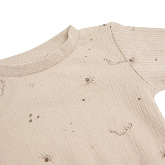 Witlof For Kids Pyjama - Maat 68 - Dark Taupe