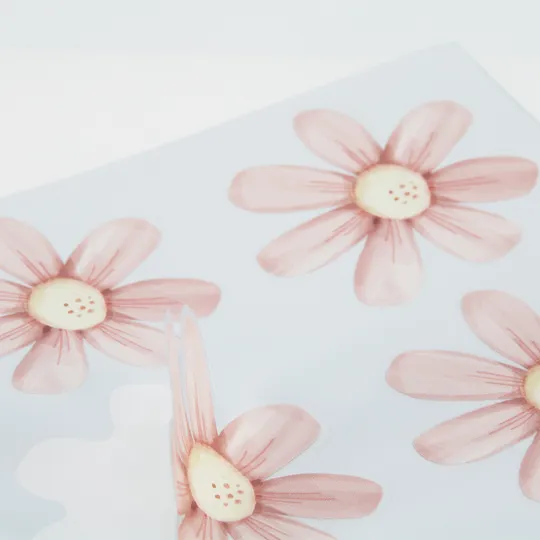 Little Dutch Muurstickers Flowers Fairy Garden - 3x A4 Size Sheets