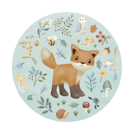 Little Dutch Wallpaper Circle Forest Wonders 100 cm