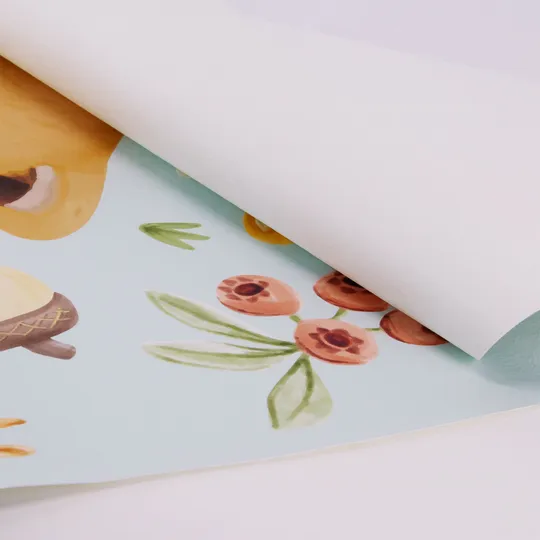 Little Dutch Wallpaper Circle Forest Wonders 100 cm