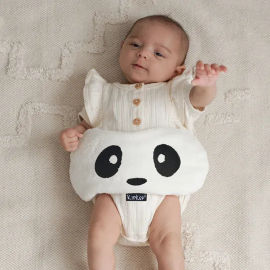 KipKep Woller + Napper Combi‑Set – Panda White