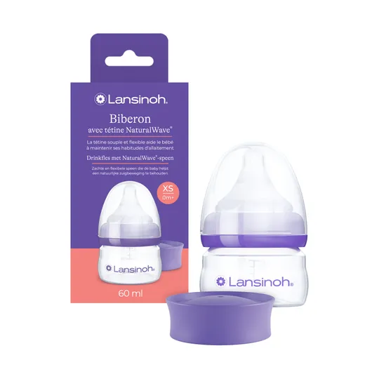 Lansinoh Fles met Natural Wave® Speen - 60 ml