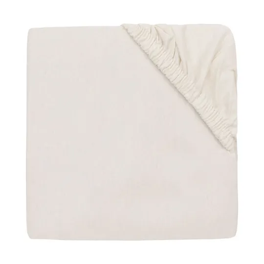 Jollein Hoeslaken Jersey 40/50x80/90cm - Oatmeal