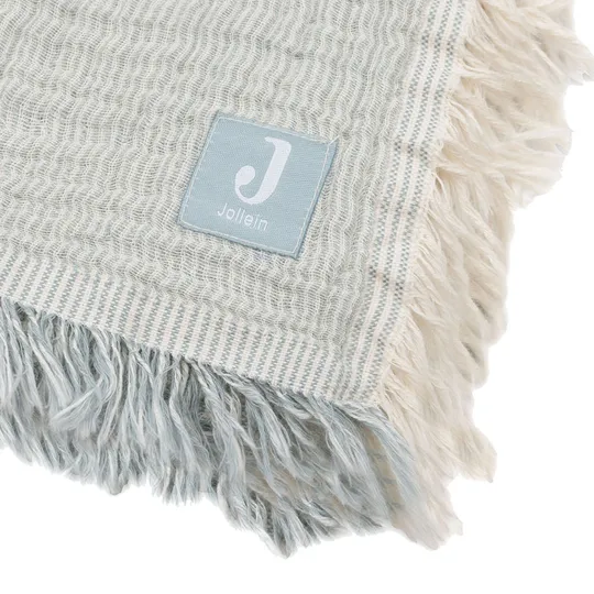 Jollein Deken Wieg - 75 x 100 cm Fringe Stripe
