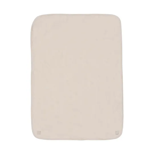 Jollein Deken Ledikant – Basic Jersey/Sherpa – 100 x 150 cm – Oatmeal