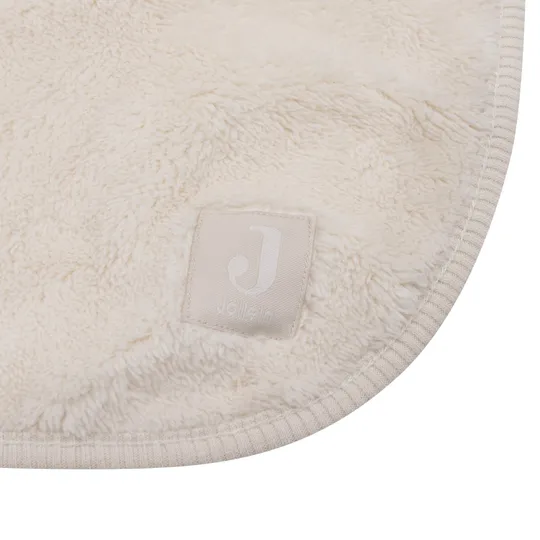 Jollein Deken Ledikant – Basic Jersey/Sherpa – 100 x 150 cm – Oatmeal