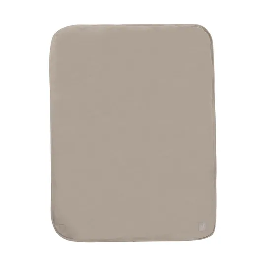 Jollein Deken Ledikant – Basic Jersey/Sherpa – 100 x 150 cm – Warm Sand