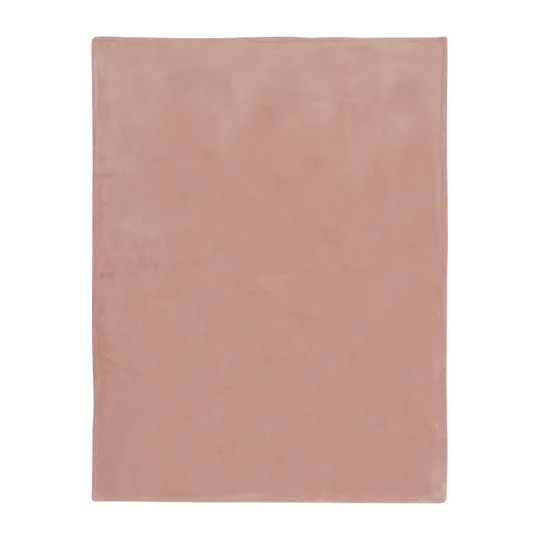 Jollein Cosy Knit Wiegdeken - 75x100cm - Wild Rose/Velvet