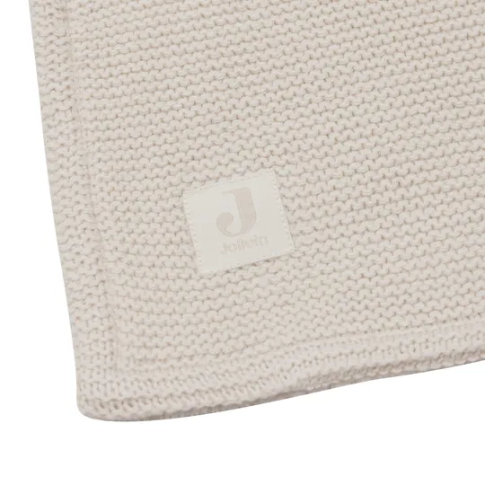 Jollein Deken – Basic Knit – Oatmeal/Velvet