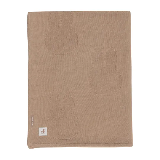 Jollein Deken - Miffy - Biscuit/Velvet