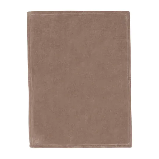 Jollein Deken Ledikant Box Knit - Velvet - 100 x 150 cm - Milky Coffee