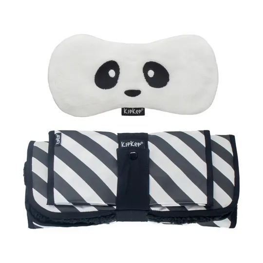 KipKep Woller + Napper Combi‑Set – Panda White