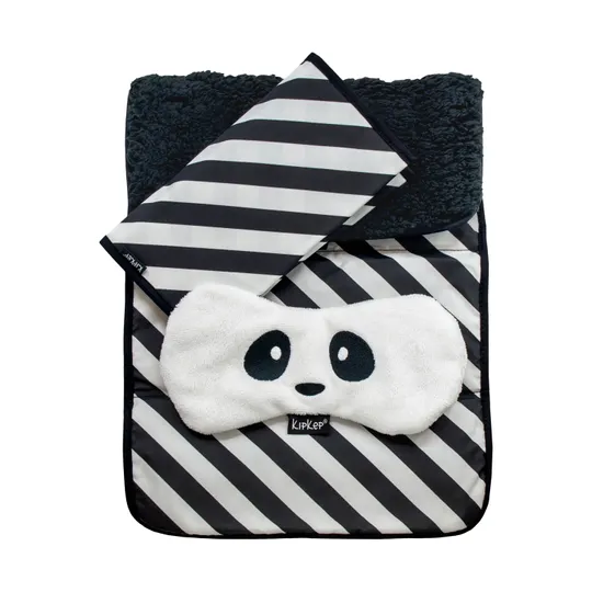 KipKep Woller + Napper Combi‑Set – Panda White
