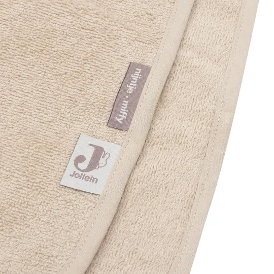 Jollein Badponcho - Nijntje - Badstof - Warm Sand