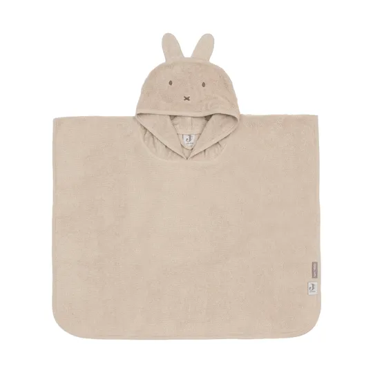 Jollein Badponcho - Nijntje - Badstof - Warm Sand