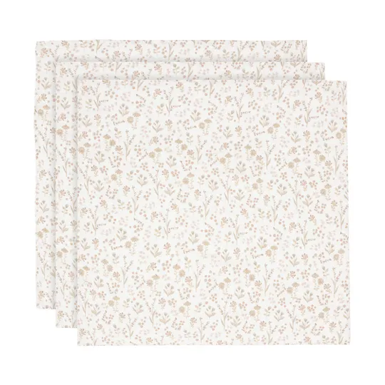 Jollein Hydrofiele Doek Small - 3 Stuks - 70 x 70 cm