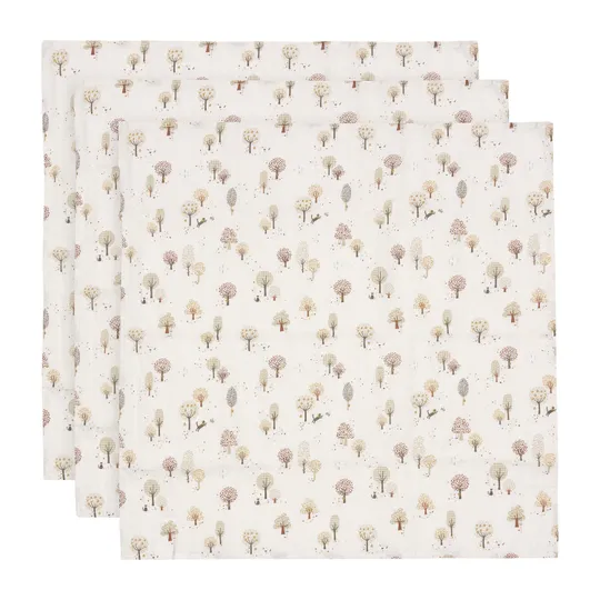 Jollein Hydrofiele Doek Small 70x70 cm 3 Stuks