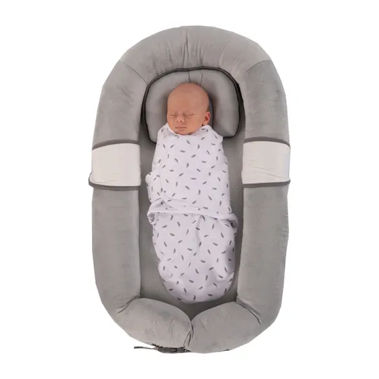 Bo Jungle B-Wrap Grey Feathers Small