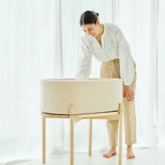 Childhome Teddy Wieg - Ecru