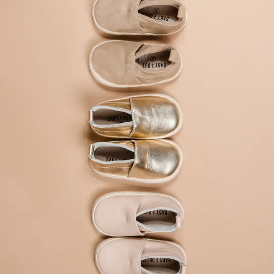 Baby Dutch Babyboots Lou Gold Metallic